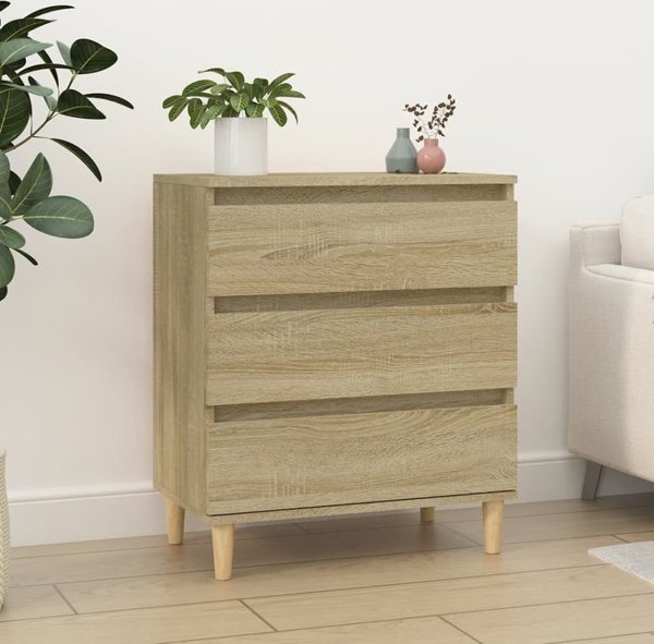 vidaXL Συρταριέρα, δρυς σονόμα, 60x35x70 εκ, ξύλινο υλικό