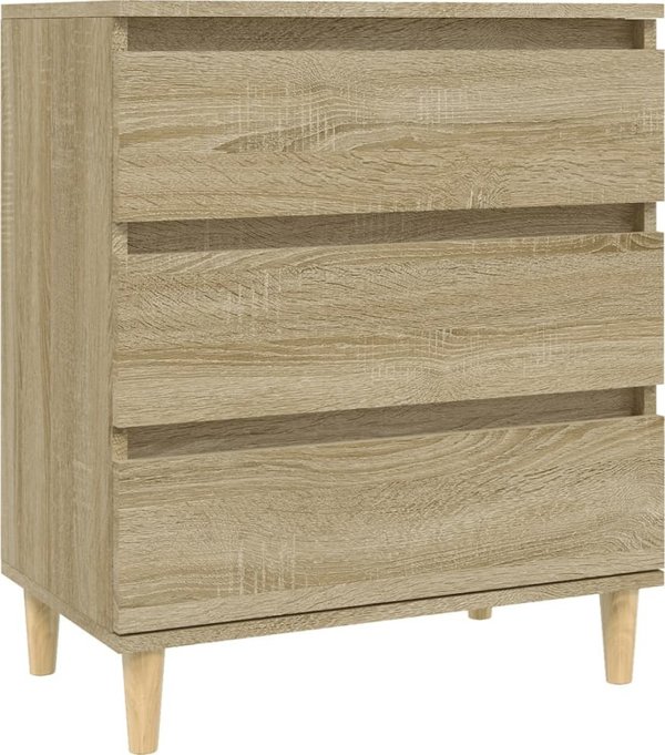 vidaXL Συρταριέρα, δρυς σονόμα, 60x35x70 εκ, ξύλινο υλικό