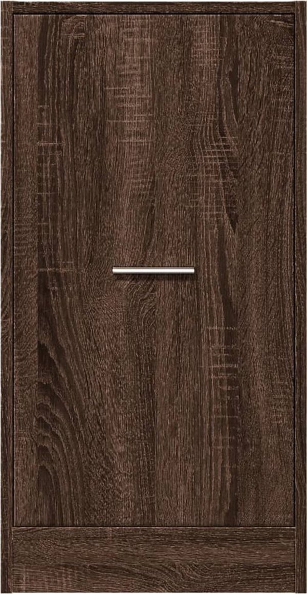 vidaXL Szafka apteczna, brazowy dab, 40x41x77,5 cm