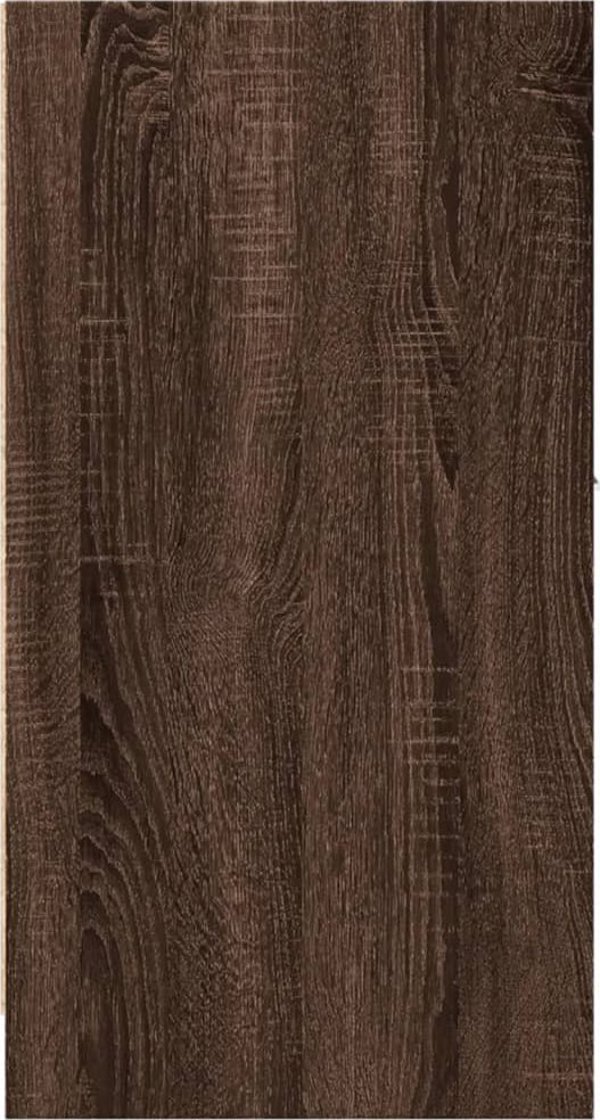 vidaXL Szafka apteczna, brazowy dab, 40x41x77,5 cm