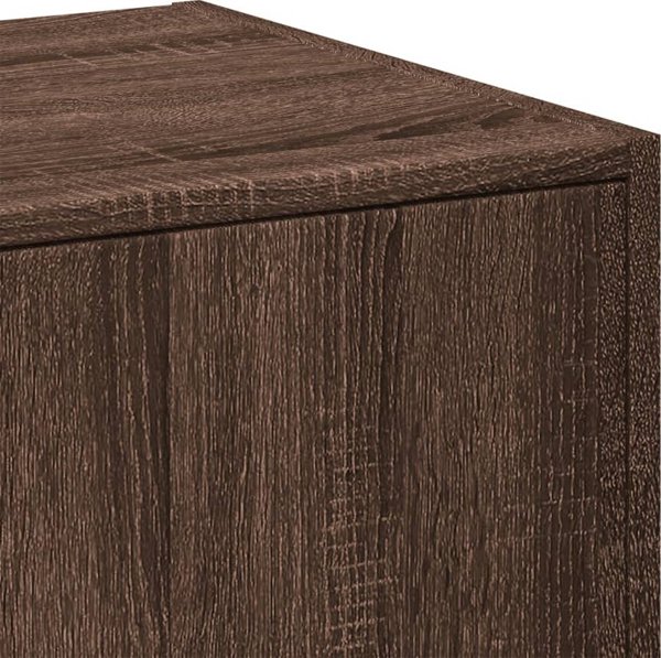 vidaXL Szafka apteczna, brazowy dab, 40x41x77,5 cm