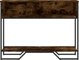 vidaXL Κονσόλα τραπεζιού, καπνισμένο δρυς, 100x35x74,5 εκ.