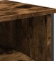 vidaXL Κονσόλα τραπεζιού, καπνισμένο δρυς, 100x35x74,5 εκ.