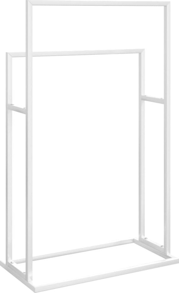 vidaXL Βάση 48 cm, λευκή