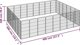 vidaXL vidaXL Kojec dla psa, 28 paneli, czarny, 50x100 cm, stal