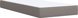 vidaXL Κρεβάτι κοντινεντάλ με στρώμα, taupe, ύφασμα, 90x200 cm