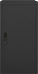 vidaXL Ντουλάπι για σέλλα, ανθρακί, 53x53x105 εκ., από ατσάλι