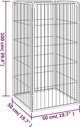 vidaXL vidaXL Kojec dla psa, 4 panele, czarny, 50x100 cm, stalowy