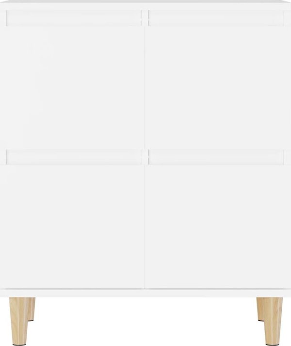vidaXL Συρταριέρα, λευκή, 60x35x70 εκ., ξύλινο υλικό
