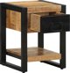 vidaXL vidaXL Szafka nocna, 35x34x45 cm, surowe drewno mango