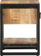 vidaXL vidaXL Szafka nocna, 35x34x45 cm, surowe drewno mango