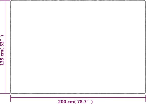 vidaXL Κουβέρτα με Βάρος με Μαξιλαροθήκη, Γκρι, 135x200 cm, 6 kg, Υφασμάτινη