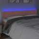 vidaXL Zaglowek do lozka me LED, roz, 180x5x78/88 cm, akomat