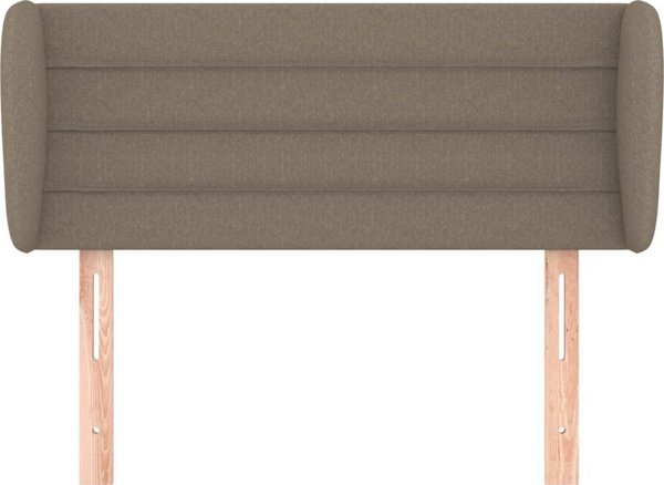 vidaXL Κεφαλάρι τύπου ουσάκ, ταουπέ, 83x23x78/88 εκ., από ύφασμα