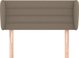vidaXL Κεφαλάρι τύπου ουσάκ, ταουπέ, 83x23x78/88 εκ., από ύφασμα
