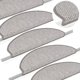 vidaXL Αυτοκόλλητα Πατάκια Σκάλας Sisal-Look, 65x21x4 εκ., Σετ 30 Τεμάχια