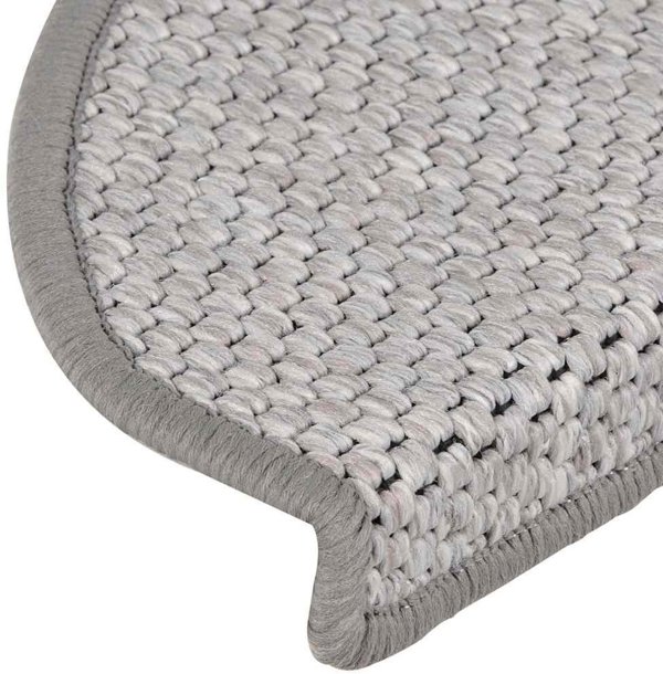 vidaXL Αυτοκόλλητα Πατάκια Σκάλας Sisal-Look, 65x21x4 εκ., Σετ 30 Τεμάχια