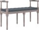 vidaXL πάγκος, σκούρο γκρι, 110x40x70 εκ, βελούδινη επένδυση