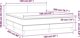 vidaXL Κρεβάτι κοντινεντάλ με στρώμα λευκό οικοδερμα 160x200cm