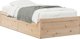 vidaXL Rama lozka, 75x190 cm, lite drewno sosnowe