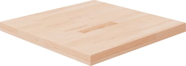 vidaXL Τετράγωνη επιφάνεια τραπεζιού, 60x60x4 cm, ωμό δρυς