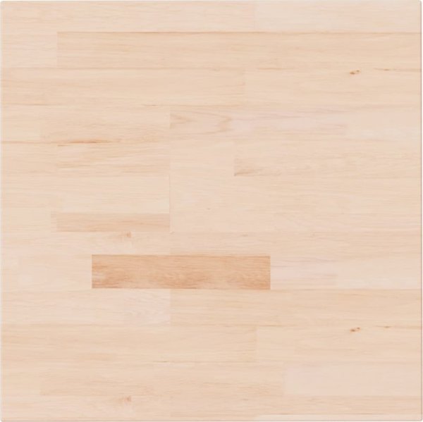 vidaXL Τετράγωνη επιφάνεια τραπεζιού, 60x60x4 cm, ωμό δρυς
