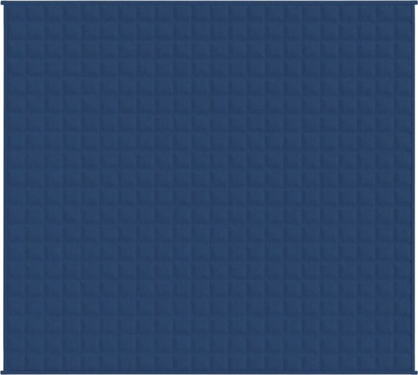vidaXL Βαρυφορτωμένο κενόμαντο, μπλε, 220x240 cm, 15 kg, ύφασμα