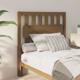 vidaXL Κεφαλάρι κρεβατιού σε μέλι καφέ