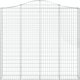 vidaXL Kosze gabionowe, 5 τεμ, 200x30x180/200 εκ, γαλβανισμένος σίδηρος