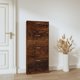 vidaXL Ράφι για παπούτσια, καπνιστή δρυς, 59x17x150 εκ.