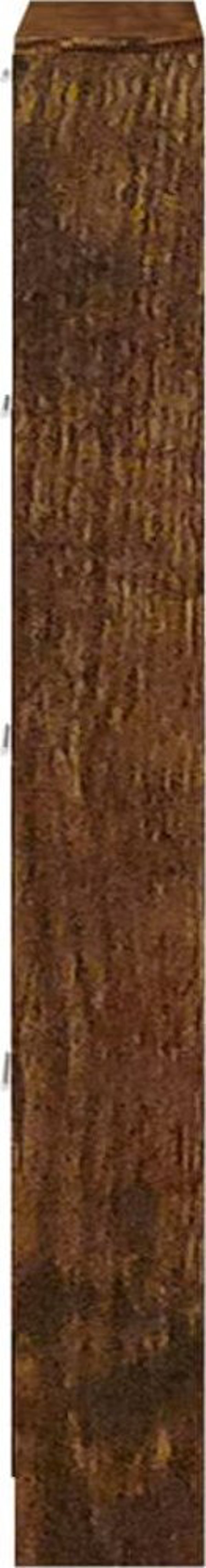vidaXL Ράφι για παπούτσια, καπνιστή δρυς, 59x17x150 εκ.