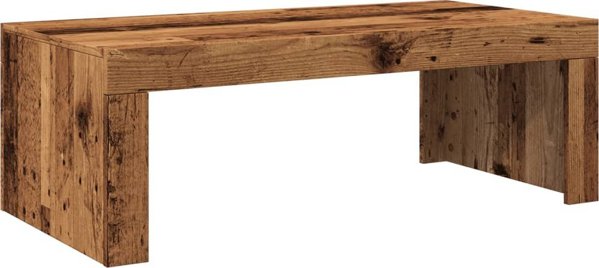 vidaXL vidaXL Stolik kawowy, kolor starego drewna, 102x50x35 cm