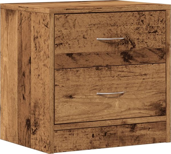 vidaXL Κομοδίνο σε παλιά ξύλινη όψη 40x30x40 cm