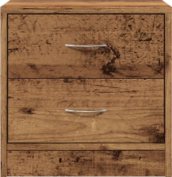 vidaXL Κομοδίνο σε παλιά ξύλινη όψη 40x30x40 cm
