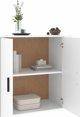 vidaXL Ντουλάπι, λευκό, 80x33x70 εκ., κατασκευασμένο από υλικό ξυλοειδές