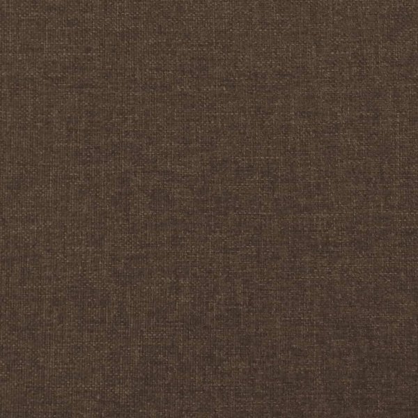 vidaXL Στρώμα με θήκες σκούρο καφέ 90x190x20 cm ύφασμα