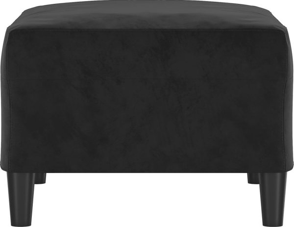 vidaXL Σκαμπό, μαύρο, 70x55x41 cm, βελούδο