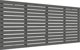 vidaXL Κεφαλάρι κρεβατιού, γκρι, 206x3x91,5 εκ, μασίφ πεύκο