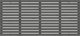 vidaXL Κεφαλάρι κρεβατιού, γκρι, 206x3x91,5 εκ, μασίφ πεύκο