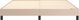 vidaXL Κοντινένταλ κρεβάτι cappuccino 160x200 cm με επένδυση από τεχνητό δέρμα