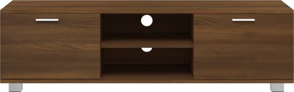 vidaXL Καφετί ντουλάπι τηλεόρασης από δρυ 140x40,5x35 cm