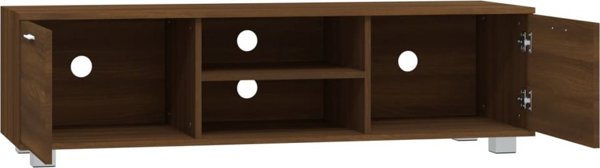 vidaXL Καφετί ντουλάπι τηλεόρασης από δρυ 140x40,5x35 cm
