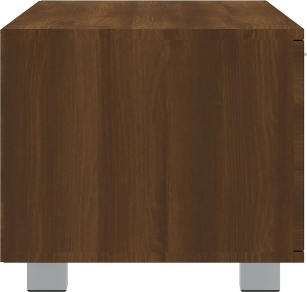 vidaXL Καφετί ντουλάπι τηλεόρασης από δρυ 140x40,5x35 cm