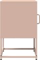 vidaXL Ροζ κομοδίνο 36x39x60,5 cm, ψυχρής έλασης χάλυβας