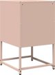 vidaXL Ροζ κομοδίνο 36x39x60,5 cm, ψυχρής έλασης χάλυβας