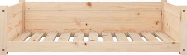 vidaXL vidaXL Legowisko dla psa, 95,5x65,5x28 cm, lite drewno sosnowe