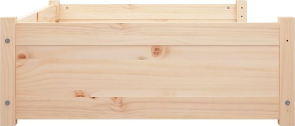vidaXL vidaXL Legowisko dla psa, 95,5x65,5x28 cm, lite drewno sosnowe