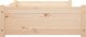 vidaXL vidaXL Legowisko dla psa, 95,5x65,5x28 cm, lite drewno sosnowe