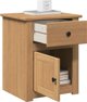 vidaXL Szafka nocna Panama, 46x40x57 cm, lite drewno sosnowe