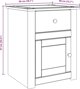 vidaXL Szafka nocna Panama, 46x40x57 cm, lite drewno sosnowe